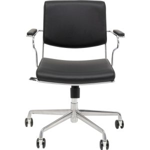 Kare Design Draaibare Bureaustoel Dottore zwart
