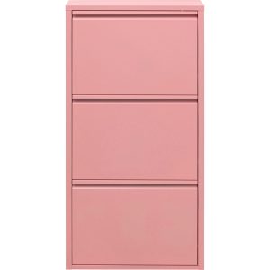 Kare Design Schoenenkast Caruso – roze – 3 laden Kare Design Schoenenkast Caruso – roze – 3 laden