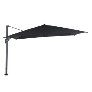 Garden Impressions zweefparasol Hawaii King Pole zwart doek – 400×400