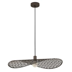 EGLO hanglamp Swaby – Ø 80 cm – brons