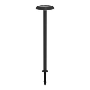 EGLO solar priklamp buiten Dreoli – led – 103,5 cm – zwart/wit