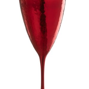 J-Line wijnglas Spiegel – glas – rood