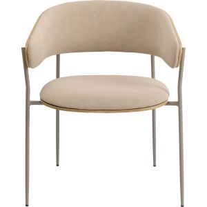 Kare Design Stoel met armleuningen Cindy eik