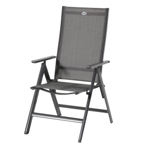 Hartman Tuinstoel Aruba – Antraciet – Verstelbaar – Zithoogte 44cm – S