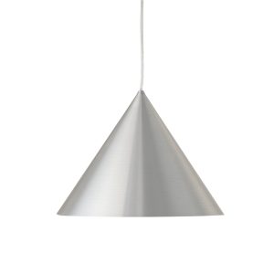 Frandsen hanglamp Benjamin – zilver – 30x30x22,3cm