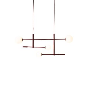 it's about RoMi hanglamp Copenhagen – rood – 97x13x215cm