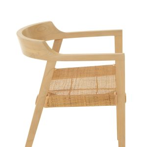 J-Line stoel Emma – hout – naturel