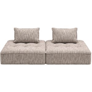 Kare Design Sofa Portofino 2-Zits grijs
