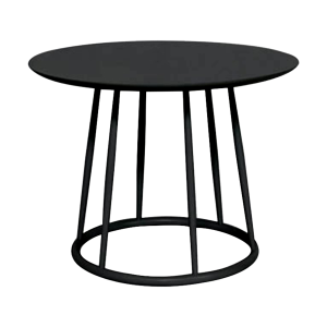 Fameg Lio Ronde Houten Salontafel Ø 60 cm – Zwart Fameg Lio Ronde Houten Salontafel Ø 60 cm – Zwart