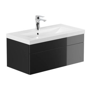 Home Deluxe Badkamermeubel WANGEROOGE BIG Black S Home Deluxe Badkamermeubel WANGEROOGE BIG Black S