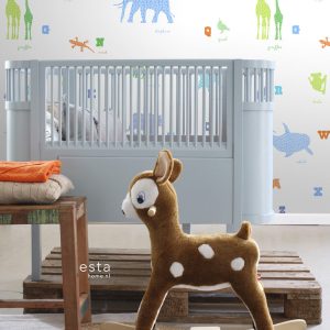 ESTAhome fotobehang dieren multicolor – 150 x 279 cm – 157320