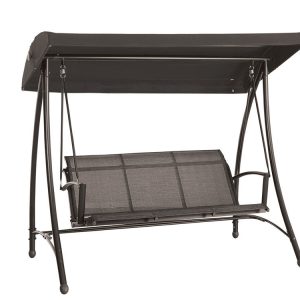 Rubens schommelbank – 3-zits -carbon black – antraciet Rubens schommelbank – 3-zits -carbon black – antraciet