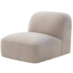Giga Meubel Fauteuil Mary – Stof/Metaal – Taupe Giga Meubel Fauteuil Mary – Stof/Metaal – Taupe