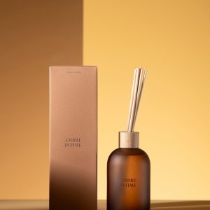 J-Line geurstokjes Accords Essentiels – Ambre Intime – oker – 250 ml