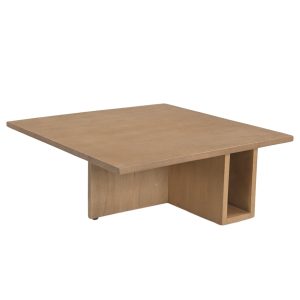 Giga Meubel Salontafel Onni – Vierkant Naturel Hout – 85cm
