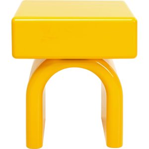Kare Design Nachtkastje Eliano 1 lade geel Kare Design Nachtkastje Eliano 1 lade geel