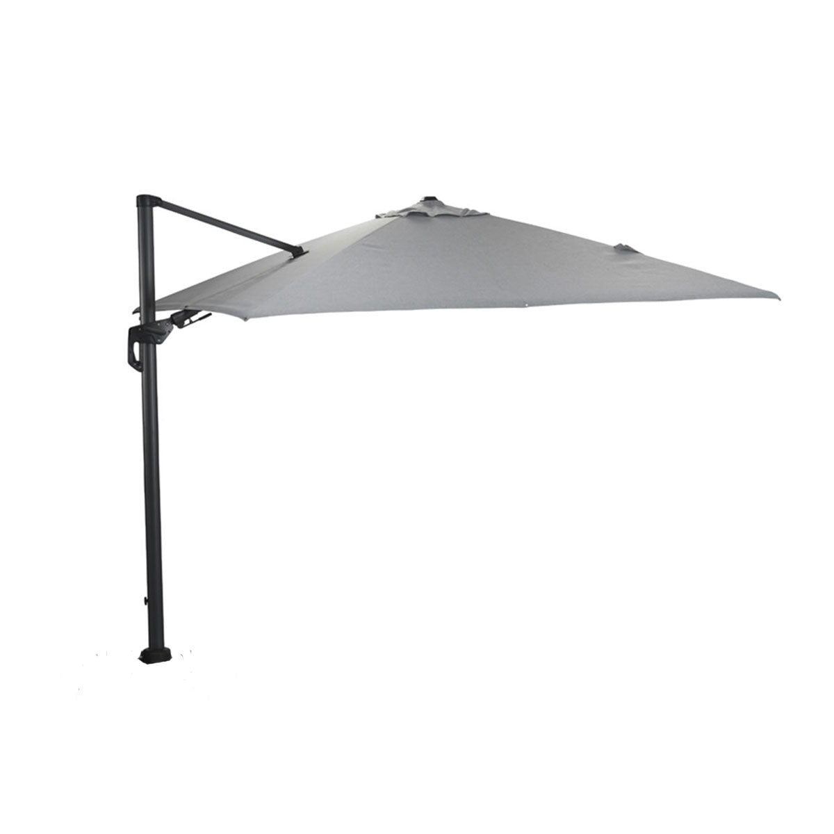 Garden Impressions zweefparasol Hawaii Deluxe licht grijs doek - 300x3
