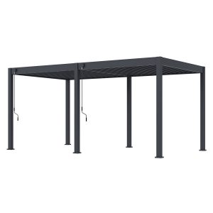 Garden Impressions Pergola bioclimatic tuinpaviljoen 300x530xH255 cm – Garden Impressions Pergola bioclimatic tuinpaviljoen 300x530xH255 cm –
