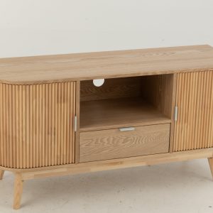 J-Line kast Rond – dennenhout – naturel – small