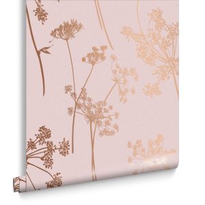 Graham & Brown Vliesbehang – Anthriscus Blush – 10mx53cm