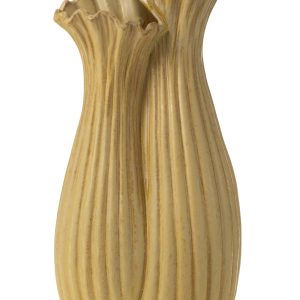 J-Line vaas Botanica Duo – keramiek – beige – 53.5 cm hoog J-Line vaas Botanica Duo – keramiek – beige – 53.5 cm hoog