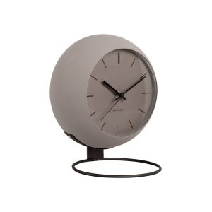 Karlsson tafelklok Nirvana Globe – grijs – Ø21cm