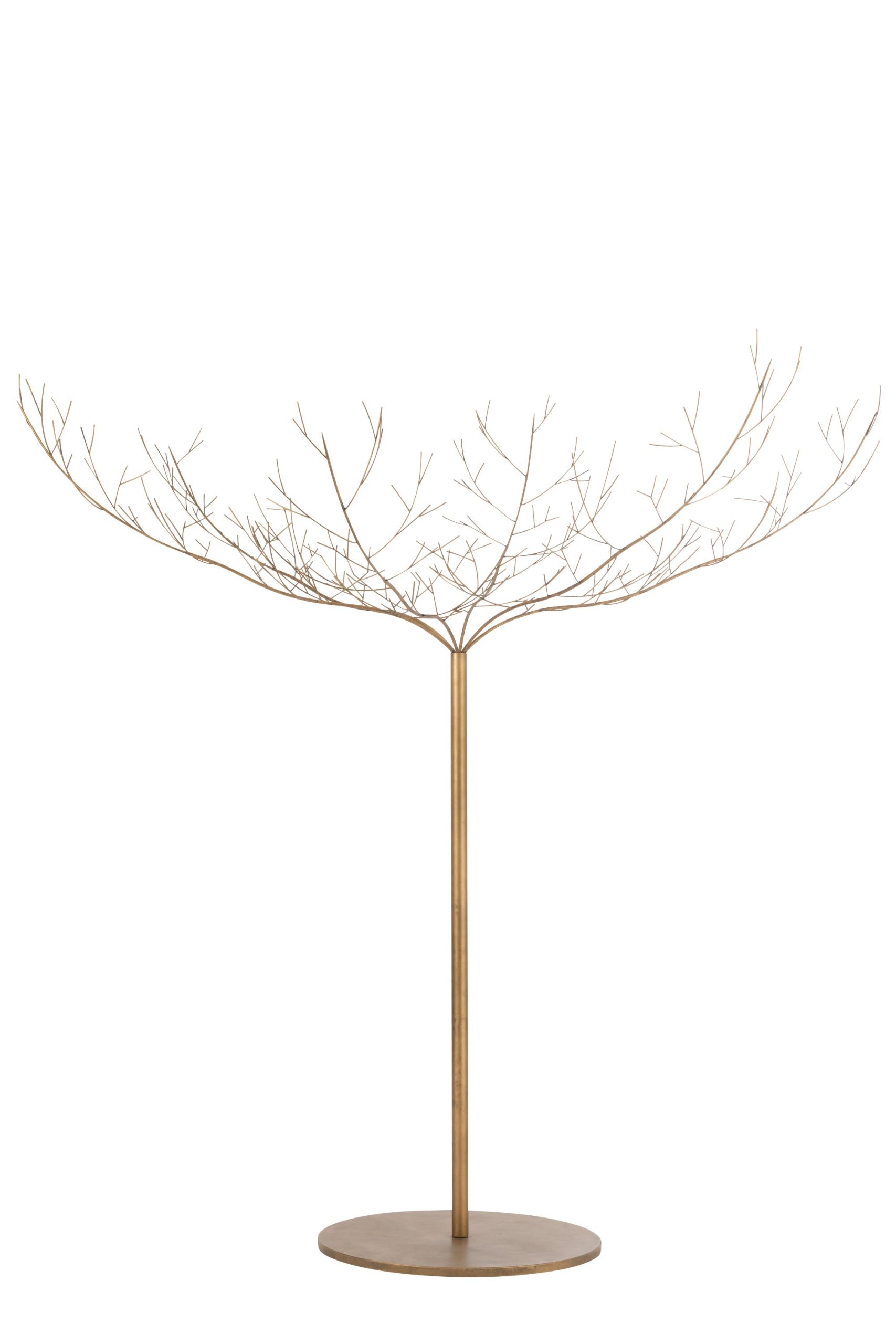 J-Line decoratie Boom - metaal - goud - large