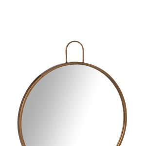 J-Line spiegel Anto – glas – goud – small – 60.5 x 71 cm J-Line spiegel Anto – glas – goud – small – 60.5 x 71 cm