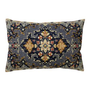 PERRINE | sierkussen 40×60 cm | Insignia Blue | blauw | multicolor | H