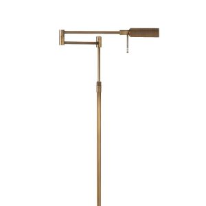 Highlight vloerlamp New Bari – 1 lichts – 30 x 140 cm – brons