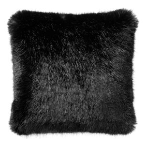 JULIA | sierkussen | 45×45 cm | Raven | Zwart | Hoii | Met luxe binnen