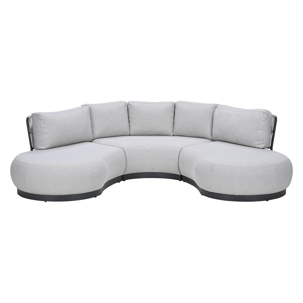 Garden Impressions Loungebank San Jose 3-delig chaise longue