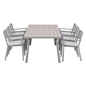 Garden Impressions Tuinset Amarillo 7-delig – Penedo tuintafel 230×100