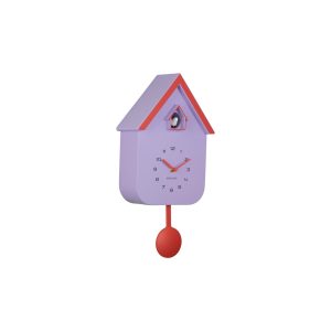 Karlsson wandklok Dupla Color Cuckoo – paars – Ø21.5cm Karlsson wandklok Dupla Color Cuckoo – paars – Ø21.5cm