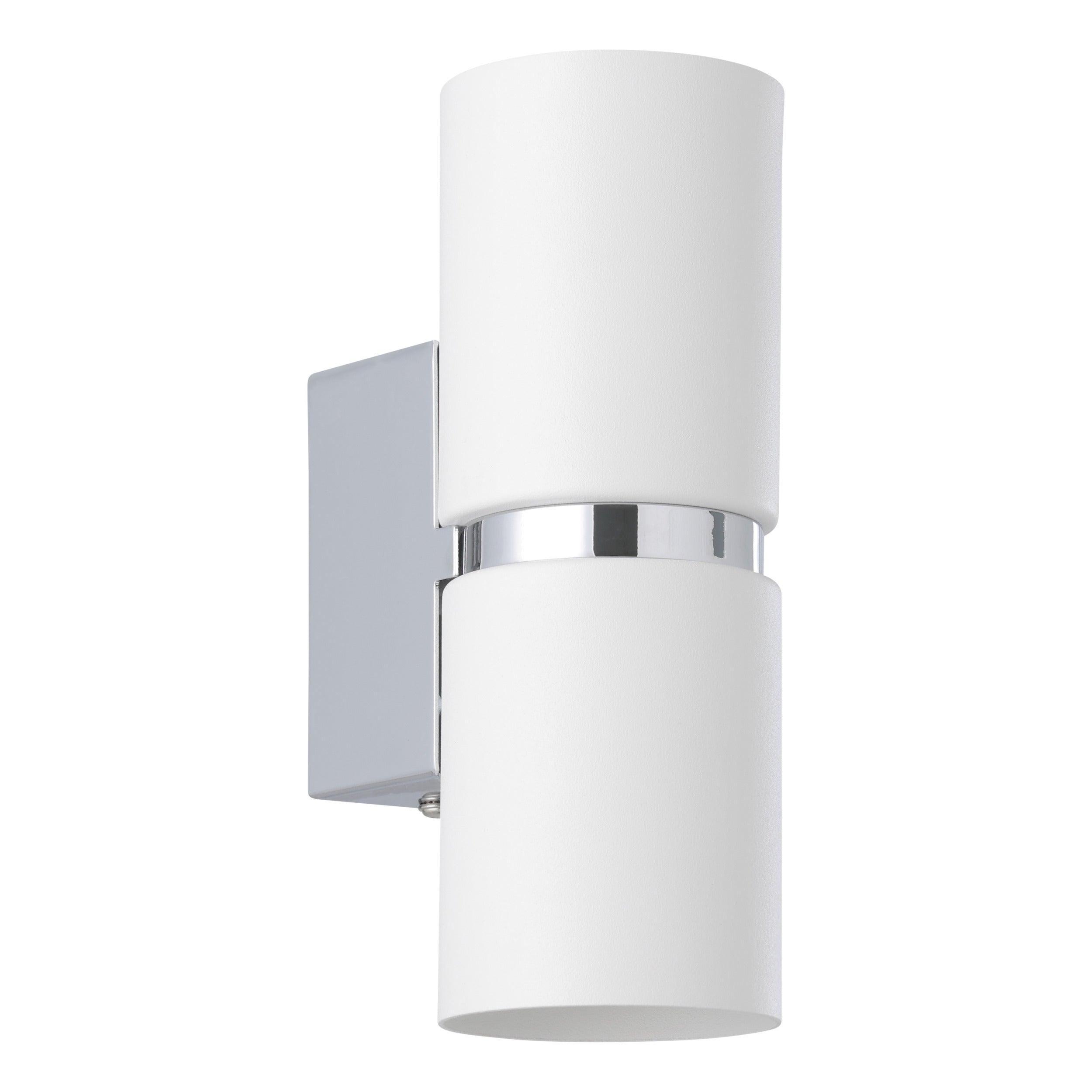 EGLO wandlamp Passa - 2 lichts - chroom, wit