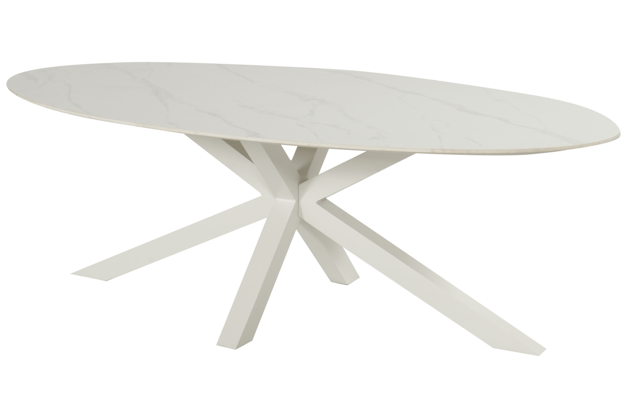 Hartman Tuintafel Xander - Wit Keramiek - 220x120x75cm