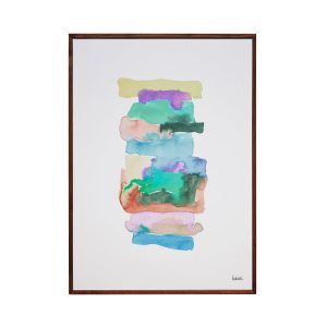 Hübsch lijst Focal – glas/mdf/walnoothout – 52x2xh72cm Hübsch lijst Focal – glas/mdf/walnoothout – 52x2xh72cm