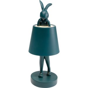 Kare Design Tafellamp Animal konijn LED 29cm blauw Kare Design Tafellamp Animal konijn LED 29cm blauw