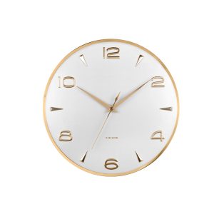 Karlsson wandklok Sienna Glow – wit – Ø40.6cm Karlsson wandklok Sienna Glow – wit – Ø40.6cm