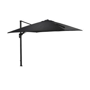 Garden Impressions zweefparasol Hawaii Deluxe zwart doek – 300×300 cm
