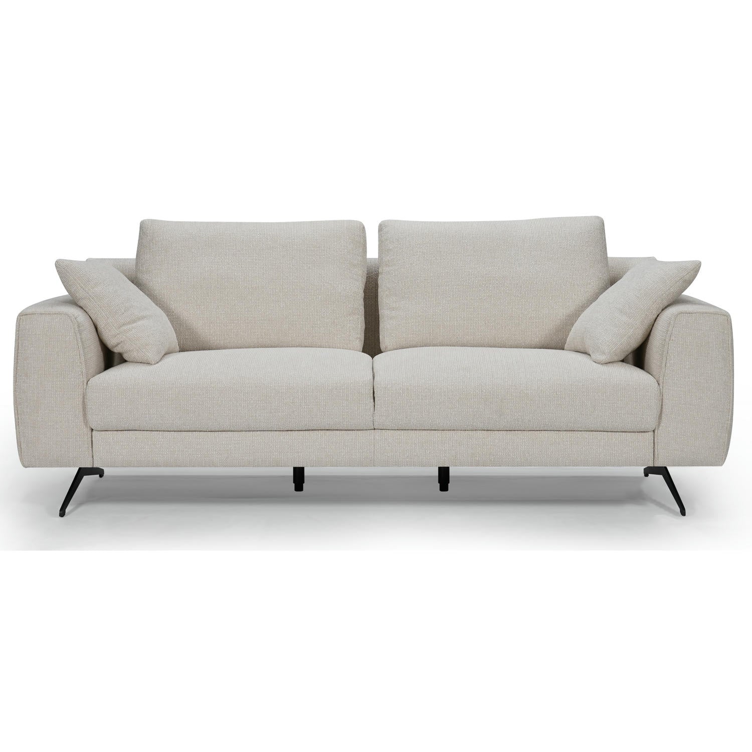 Furnhouse 3-zitsbank Detroit - Crème wit - Stof - 92x217x84