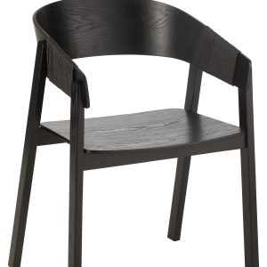 J-Line stoel Naga – essenhout/touw – zwart J-Line stoel Naga – essenhout/touw – zwart