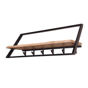 Giga Meubel Kapstok Lean – Naturel Acaciahout – 100x32x38cm Giga Meubel Kapstok Lean – Naturel Acaciahout – 100x32x38cm