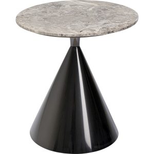 Kare Design Bijzettafel Rita Ø50cm zwart