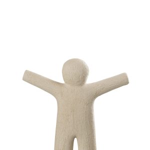 J-Line figuur P'tit Maurice Ruw Finish – polyresin – beige – small J-Line figuur P'tit Maurice Ruw Finish – polyresin – beige – small