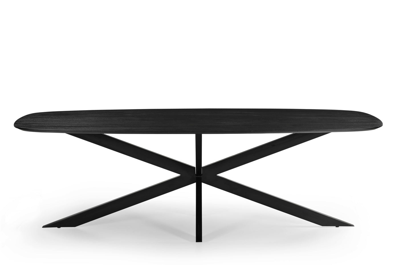Giga Meubel Eettafel Jordan - Deens Ovaal - Mangohout - 180cm
