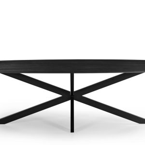 Giga Meubel Eettafel Jordan – Deens Ovaal – Mangohout – 160cm Giga Meubel Eettafel Jordan – Deens Ovaal – Mangohout – 160cm