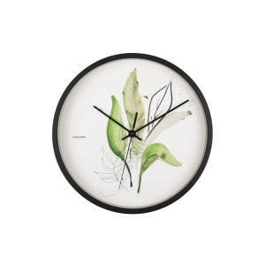 Karlsson wandklok Botanical Leaves – groen – Ø26cm Karlsson wandklok Botanical Leaves – groen – Ø26cm