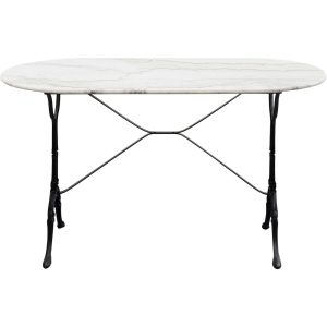 Kare Design Eettafel Bistrot 120x60cm wit marmer Kare Design Eettafel Bistrot 120x60cm wit marmer