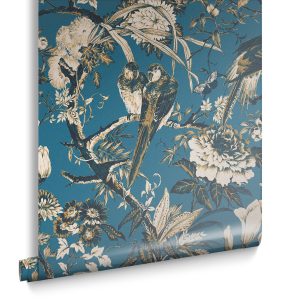 Graham & Brown Vliesbehang Perrow Blue Graham & Brown Vliesbehang Perrow Blue